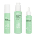 e.l.f. SKIN Blemish Breakthrough Routine, Includes Calming Water Cream, Clarifying Cleanser & Triple-Acid Resurfacing Serum, Vegan & Cruelty-Free