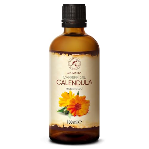 Calendula Oil 100ml - Pure Natural Skin, Hair, Nail & Body Care Oil