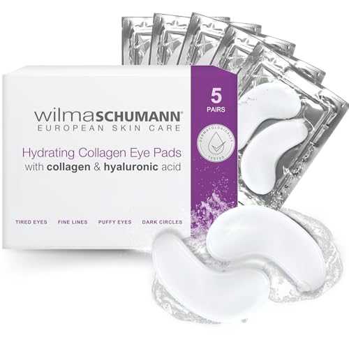 Wilma Schumann Collagen Under Eye Patches 5 Pack for Dark Circles & Puffiness