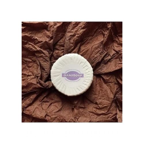 GANO Goat Milk Soap with Ganoderma Extract ? Gentle Cleansing Bar for Face & Body, Moisturizing and Nourishing Formula, (Pack of 2, 4 Bar Soap)