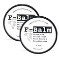 The Tallowed Truth F-Balm Tallow ? Grass-fed, Grass-finished Tallow ? 5 Ingredients Only ? Canadian-made All Purpose Tallow Balm ? Made in Canada ? Tallow for Face & Body (2 oz (2-Pack), Original)