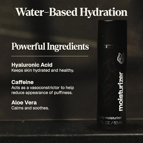 Black Wolf Oily Skin Face Wash & Oil-Free Moisturizer Gel for Men