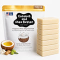 Fragrance-Free Baby Bar Soap Pack of 7 - Unscented Organic Gentle Skin Care for Toddlers and Adults