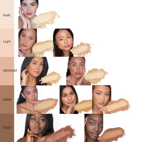 Mineral Foundation SPF 15 - Pressed Powder Concealer & Finishing Powder Latte