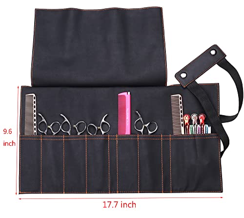 PERFEHAIR Hair Stylist Scissor Holder Pouch Case for Hairdressers Salon Tools Organizer
