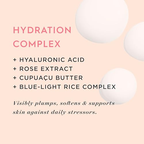 Hydrating Face Serum with Hyaluronic Acid & Organic Rose Extract - 50ml