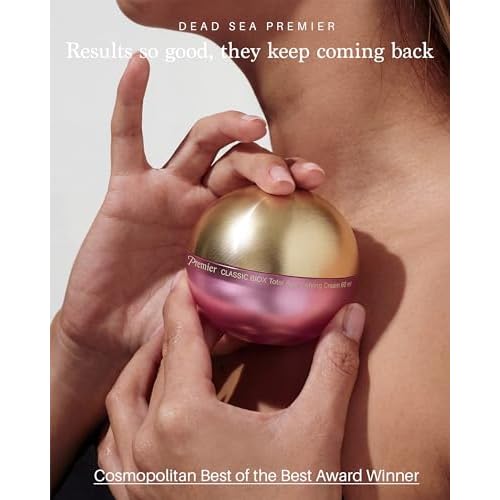 Premier Dead Sea BIOX total age defying cream, face moisturizer, Anti Aging face Cream, Intensive Wrinkle cream firming skin care, Classic collection, retinol Cream Lotion 2.4 Fl.Oz