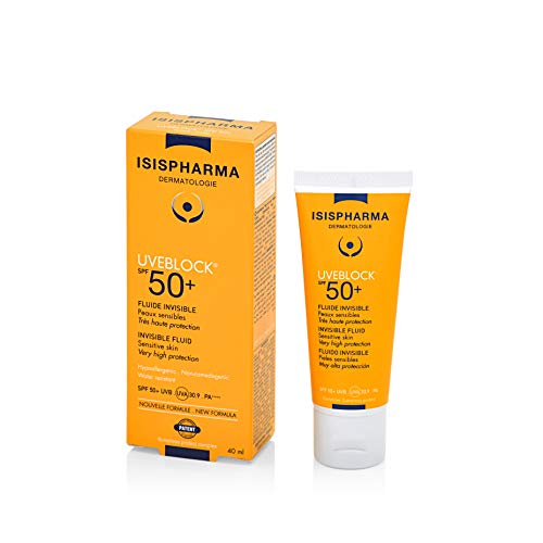 IsisPharma Uveblock 50+ Sun Protection Light Fluid Invisible 40ml