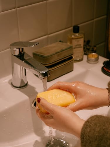 Natural Honey & Shea Butter Bar Soap for Face & Body - Moisturizing French Skincare