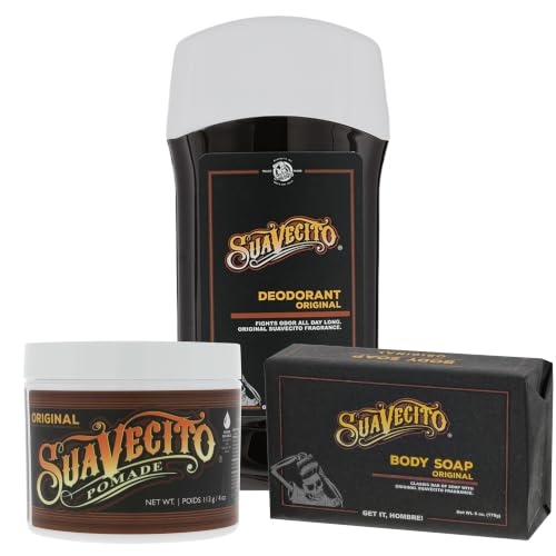 Suavecito Pomade Signature Scent Essentials Bundle - Original