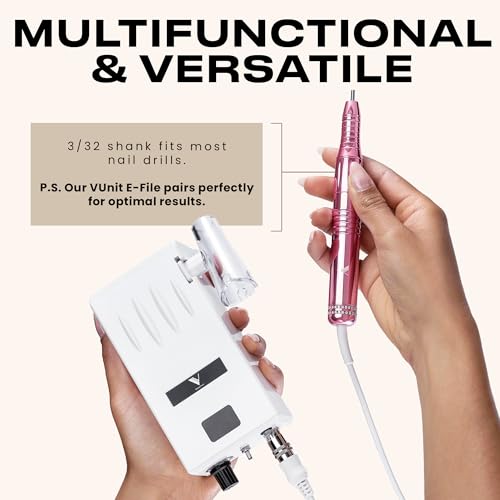 V Beauty Pure 5-in-1 Coarse Nail Drill Bits Kit for Electric Nail E-File
