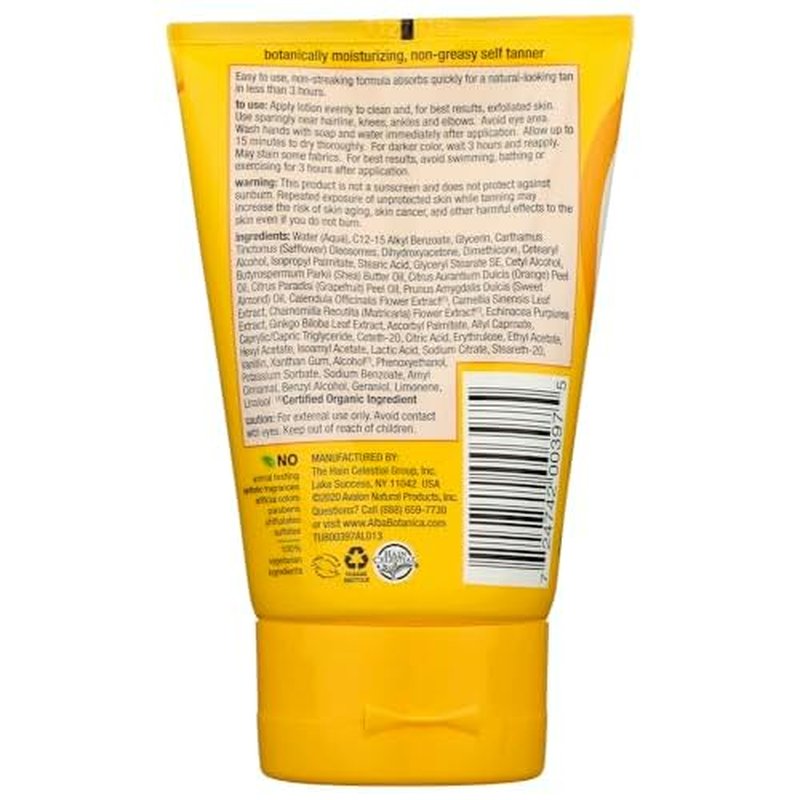 Alba Botanica Lotion Sunless Tan3