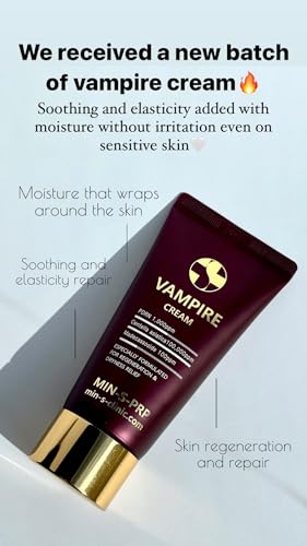 Vampire Cream with PDRN, Centella Asiatica & Madecassoside – Skin Regeneration & Hydrating Moisturizer