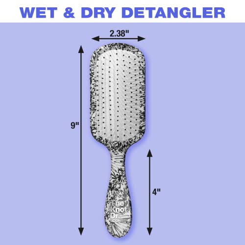 Wet Brush Speed Dry Hair Brush - Sea Shells - Vented Design and Ultra Soft HeatFlex Bristles Are Blow Dry Safe With Ergonomic Handle Manages Tangle and Uncontrollable Hair - Pain-Free