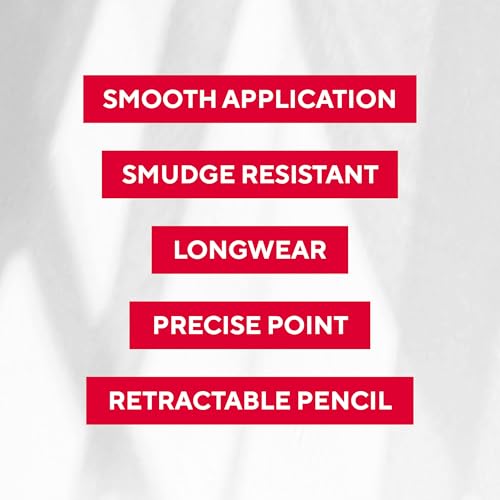 Mirabella Flirty Lip Definer & Lip Pencil - Retractable, Long-Lasting & Moisturizing with Vitamins C & E