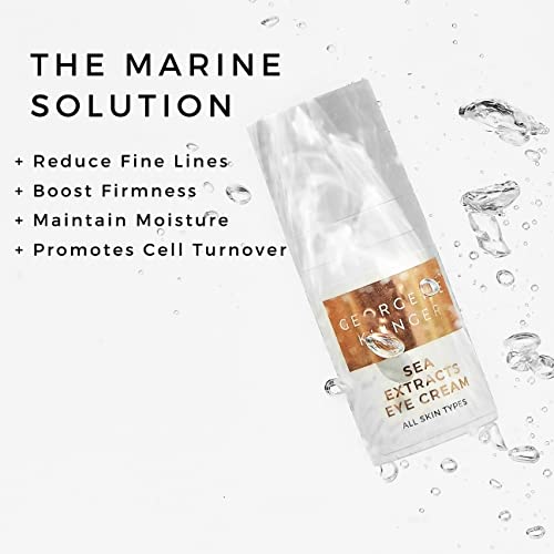 Georgette Klinger Sea Extracts Eye Cream 0.5 Oz - Antioxidant, Brightening, Firming, Collagen Boost
