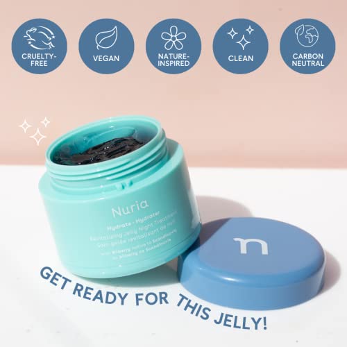 Hydrating Night Face Moisturizer Jelly Mask for All Skin Types - 55g