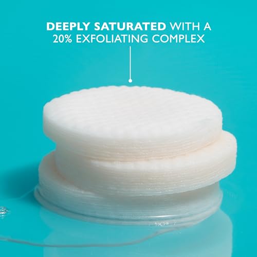 Peter Thomas Roth | Peptide Skinjection¢â Exfoliating Peel Pads, For Smoothing Expression Lines & Emerging Wrinkles, Fragrance-Free, Alcohol-Free, For All Skin Types