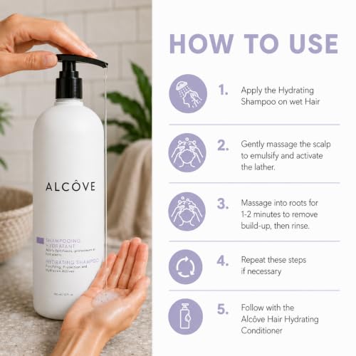 Alcôve Hydrating Sulfate-Free Shampoo with Argan Oil 32 oz