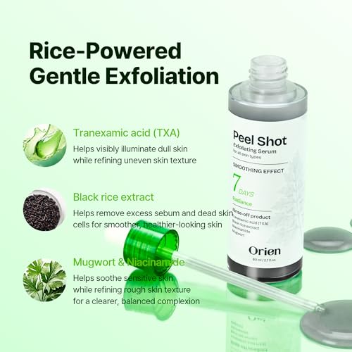Exfoliating Face and Body Serum for Clear Skin 80ml - Dead Skin Cell Removal