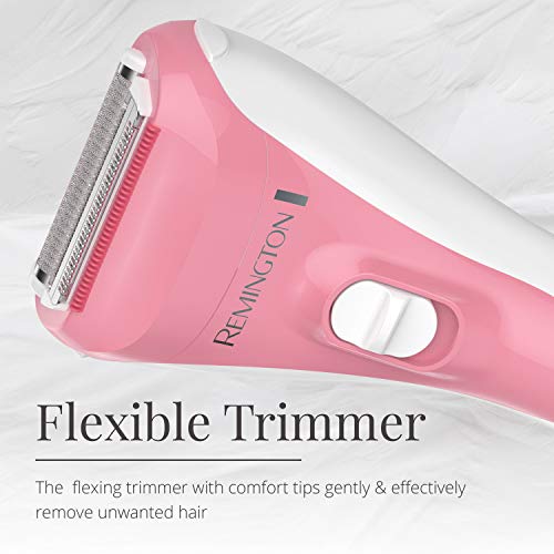 Peach 3-Blade Electric Shaver for Women Wet & Dry Bikini Trimmer