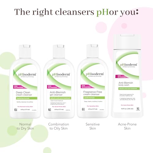 Gentle pH-Balanced Deep Clean Face Cleanser with Aloe & Chamomile - Fresh, 6 Fl Oz (Pack of 3)