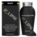 ECLIPSE Hair Fibers Black 30g - Instant Thinning Hair Concealer, Salon Quality