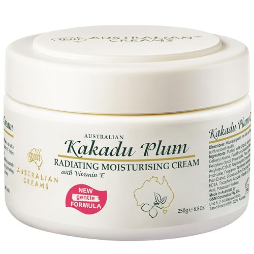 Australian Creams Kakadu Plum Moisturizer 250g - Brightening & Hydrating Face Cream