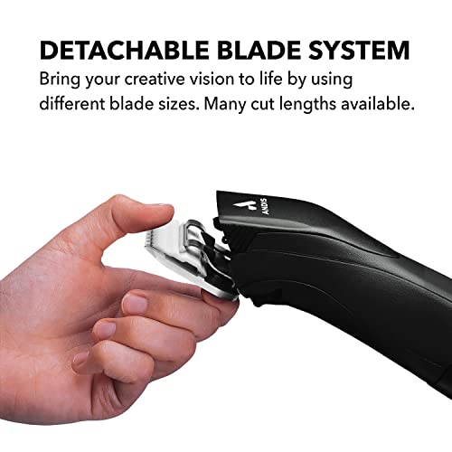 Andis Size 1 CeramicEdge Detachable Blade for Hair Clippers, 3/32in Cut