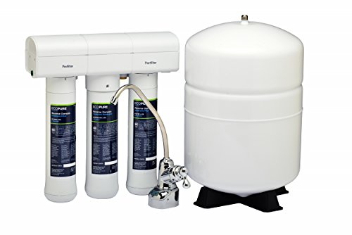 EcoPure Reverse Osmosis Filter Set - Pack of 2 for ECOP30 & Kenmore RO - NSF Certified, 6-Month Replacement