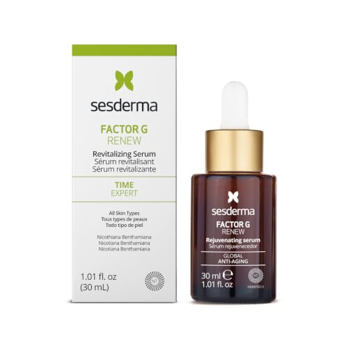 Sesderma Factor G Renew Facial Serum - Anti-Aging, Hydrating, All Skin Types, 1 oz