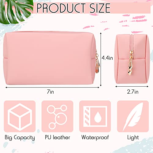 6-Piece Water-Resistant Makeup Bags Set - Portable Cosmetic Organizer for Travel & Daily Use