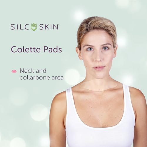 Silc Skin Neck Wrinkle Pads - 2 Pack, 60-Day Supply for Youthful Skin