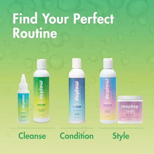Gentle Sulfate Free Shampoo for Curly Hair - 8oz, Moisture & Frizz Control, Natural Hair Care