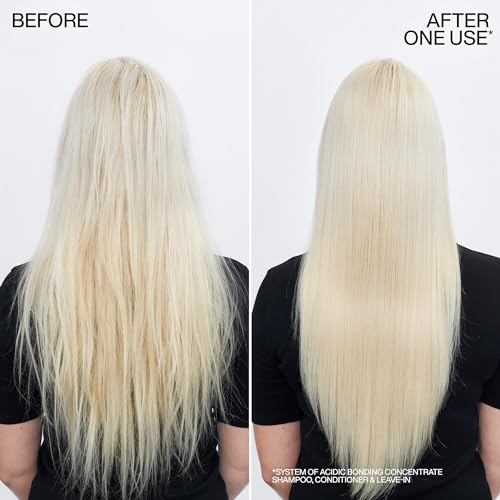 Redken Acidic Bonding Concentrate Mini Kit ? Strengthening Shampoo, Conditioner & Leave In Treatment for Damaged Hair, Reduces Breakage & Split Ends, Travel Size
