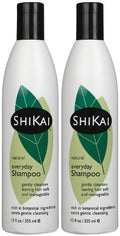 ShiKai Cucumber Gentle Cleansing Shampoo 12oz Pack of 2 with Aloe Vera