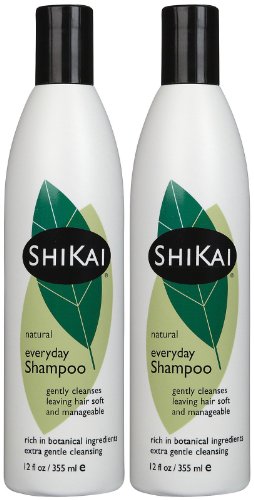 ShiKai Cucumber Gentle Cleansing Shampoo 12oz Pack of 2 with Aloe Vera