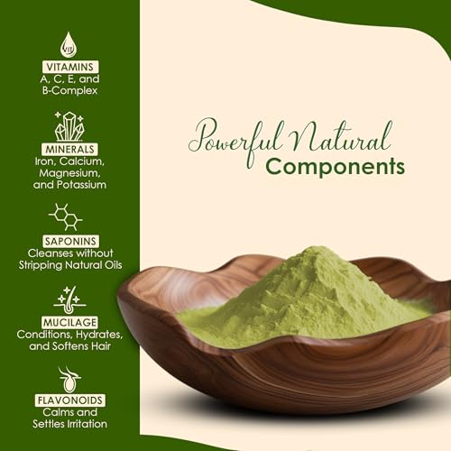 minature Fresh Sidr Leaves Powder 100gm (3.5oz) | Natural Deep Cleansing & Conditioning Herb for Hair Care | Traditional Herbal Cleanser |Plant-based Source of Mucilages and Saponins