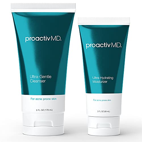 ProactivMD Ultra Gentle Face Cleanser & Hydrating Moisturizer Set for Sensitive Skin