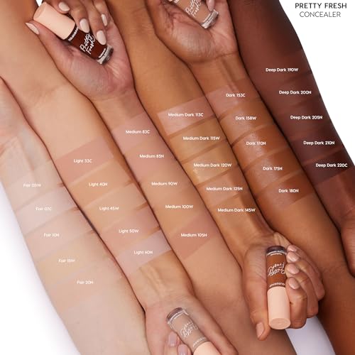 ColourPop Pretty Fresh Creamy Concealer - Full Coverage Concealer with a Natural Finish - Formulated with Hyaluronic Acid & Coconut Water for Instant Hydration - Fair 20N (0.3 oz)