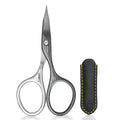 Germanikure Nail & Cuticle Scissors Self-Sharpening Steel with Leather Sleeve