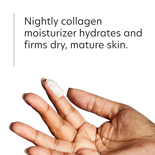 Hydrating Collagen Face Cream - Night & Day Moisturizer for Dry Skin - Shea & Olive Oil