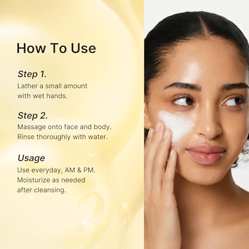 Medicube Kojic Acid Turmeric Jelly to Foam Cleanser 16.9 Fl Oz - Brightening Face & Body