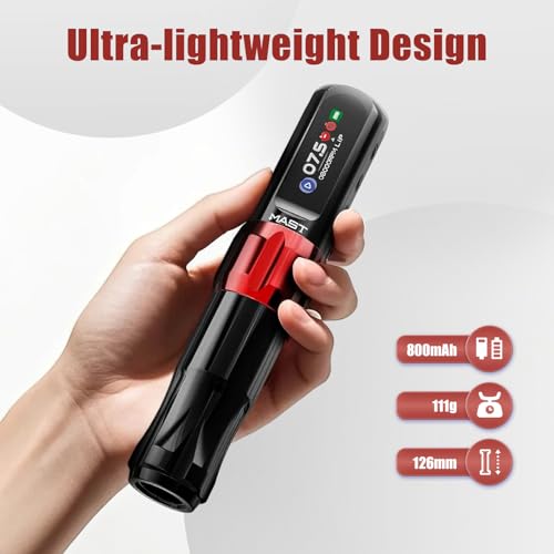Purple Wireless Tattoo Pen Machine for Permanent Makeup & Fine Line Work