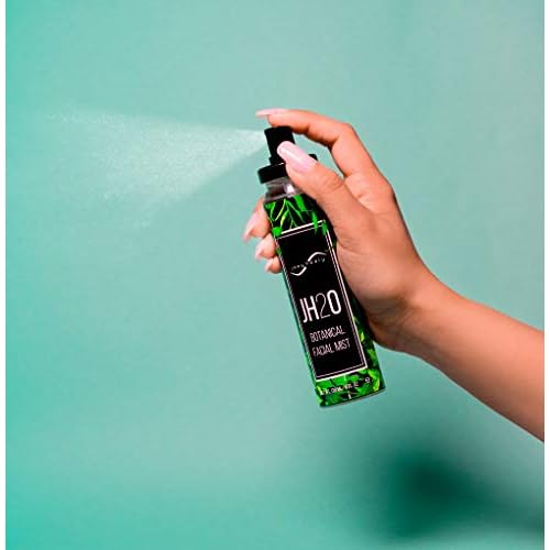 Joey Healy JH2O Botanical Facial Mist, Anti-Aging Facial Mist with Masterful Blend of Cucumber, Witch Hazel, Aloe Vera, Rosemary, and Turmeric, Hydrating and Paraben-Free Moisturizing Skincare Toner