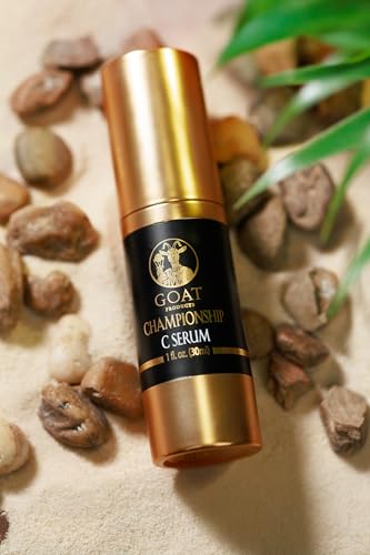 Vitamin C Face Serum with Hyaluronic Acid & Caffeine - Brightening & Anti-Aging, 1 fl oz