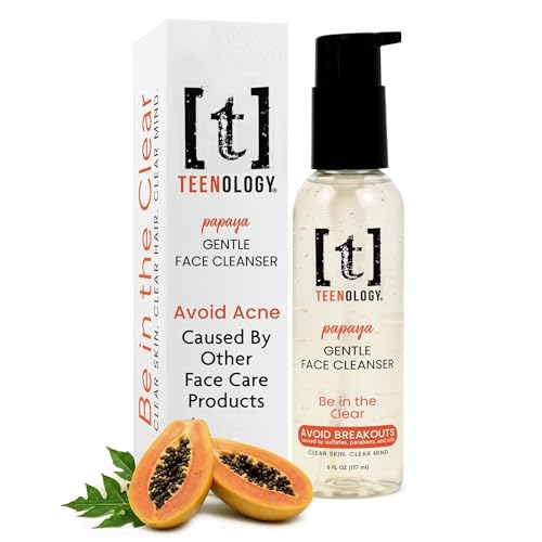 Teenology Sulfate Paraben-Free Face Wash for Acne-Prone Skin - Gentle & Hydrating