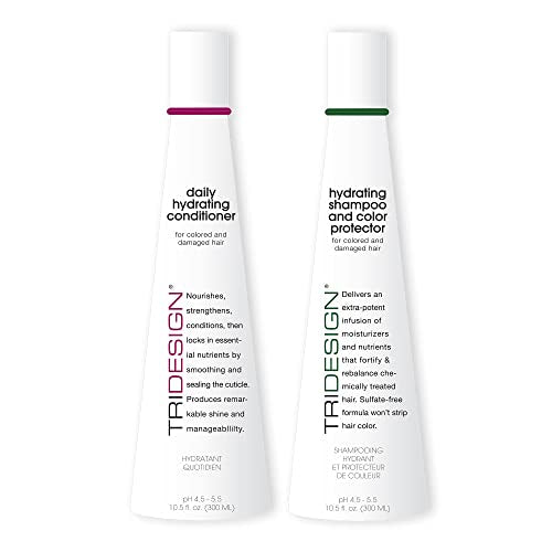 Hydrating Shampoo & Conditioner Set for Dry Hair - 10.5 oz Each