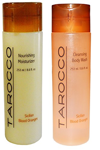 Sicilian Blood Orange Body Care Set - Nourishing Moisturizer & Body Wash