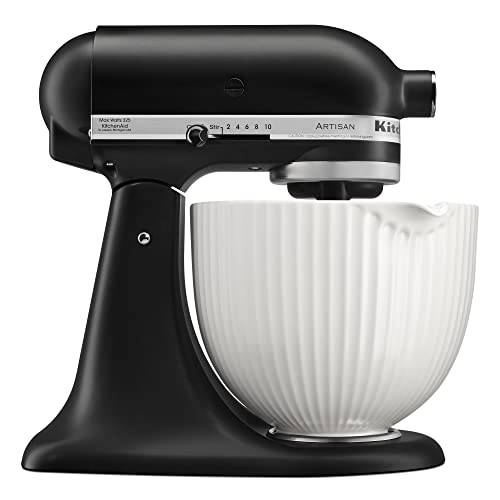 KitchenAid 5 Quart Ceramic Mixing Bowl - Fits 4.5 & 5 Qt Tilt-Head Stand Mixers